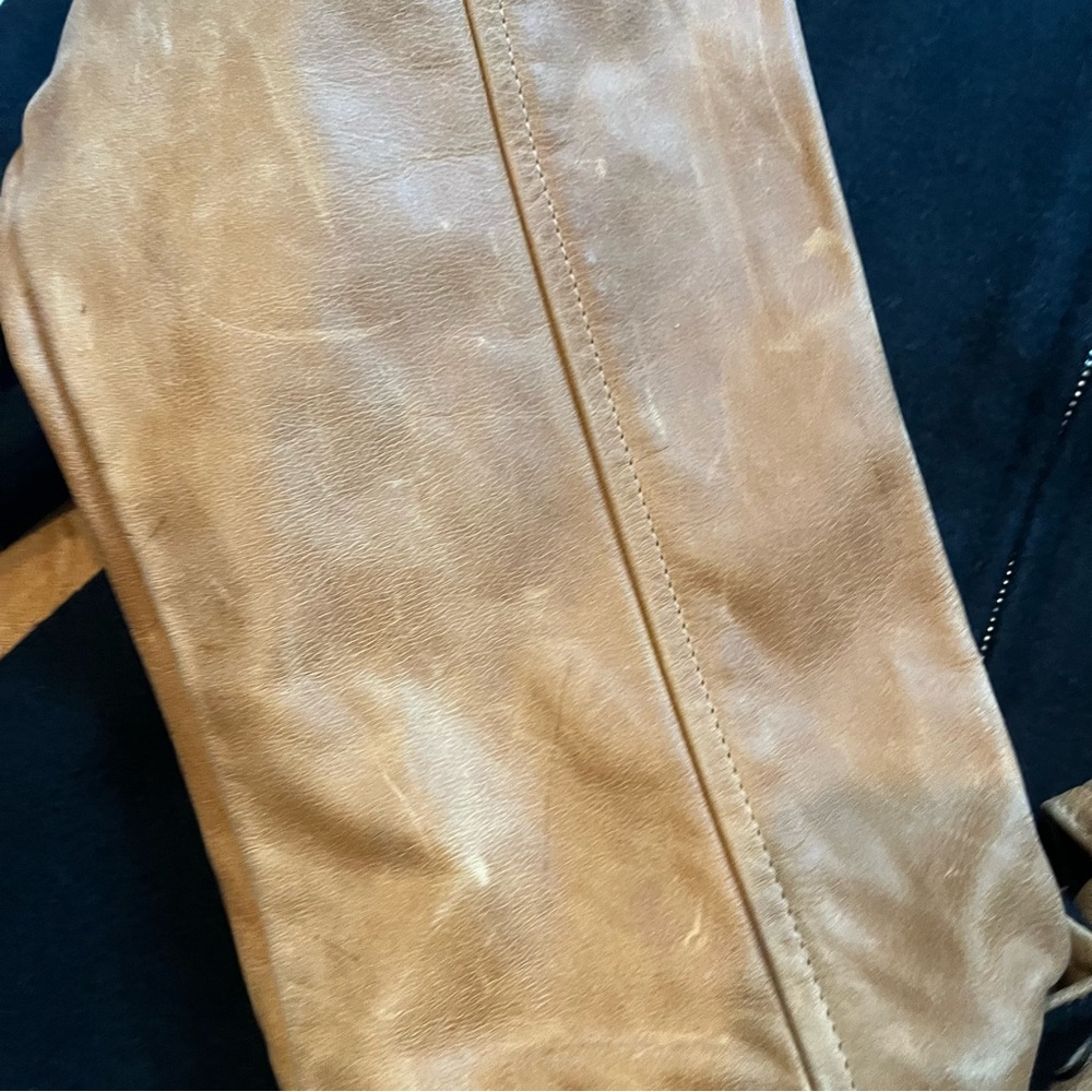 Mike’s Hard Lemonade Logo Wool Blend and Leather Zip Zip Front Jacket, Sz XL - Picture 12 of 15